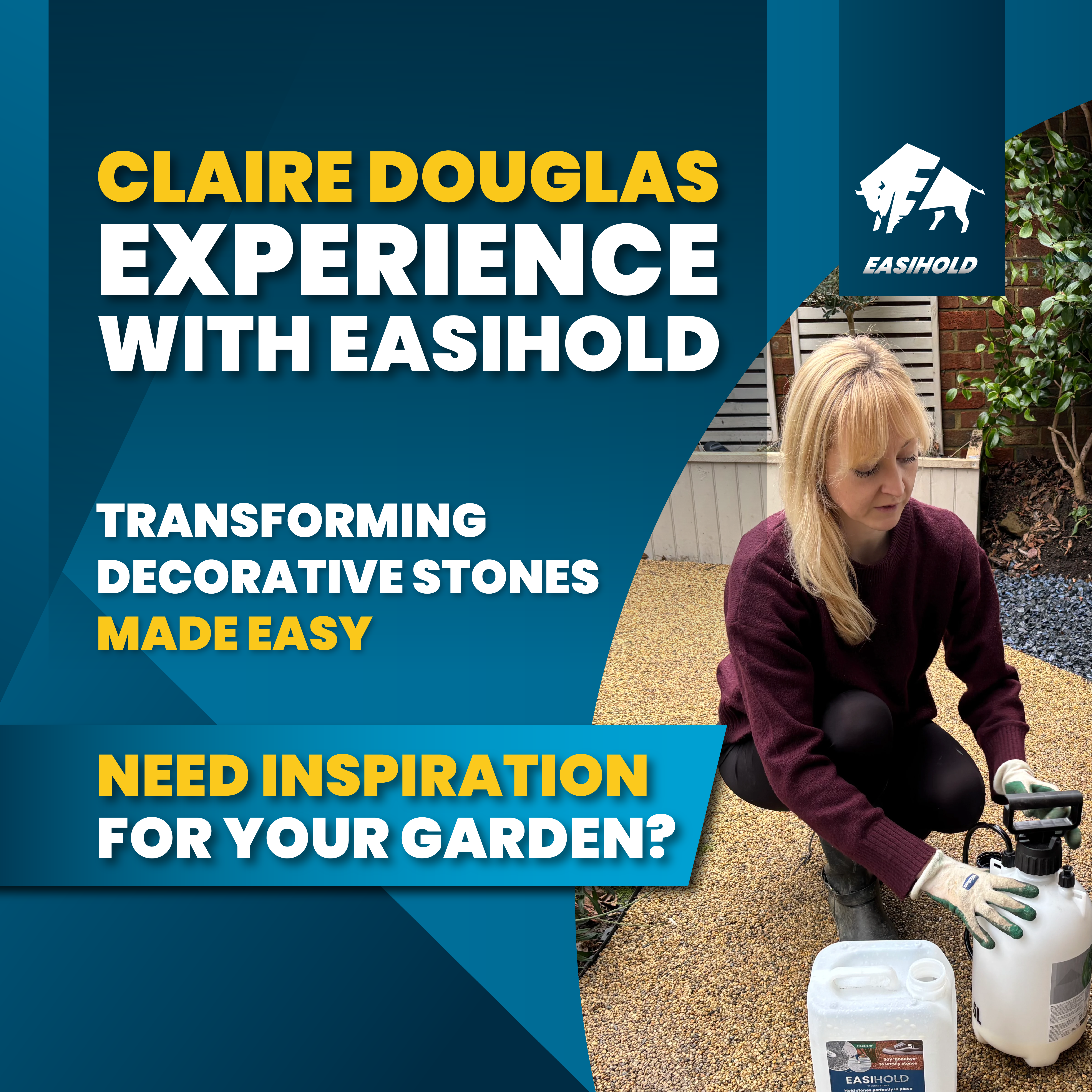 Transforming Decorative Stones Made Easy: Claire Douglas’ Experience with Easihold