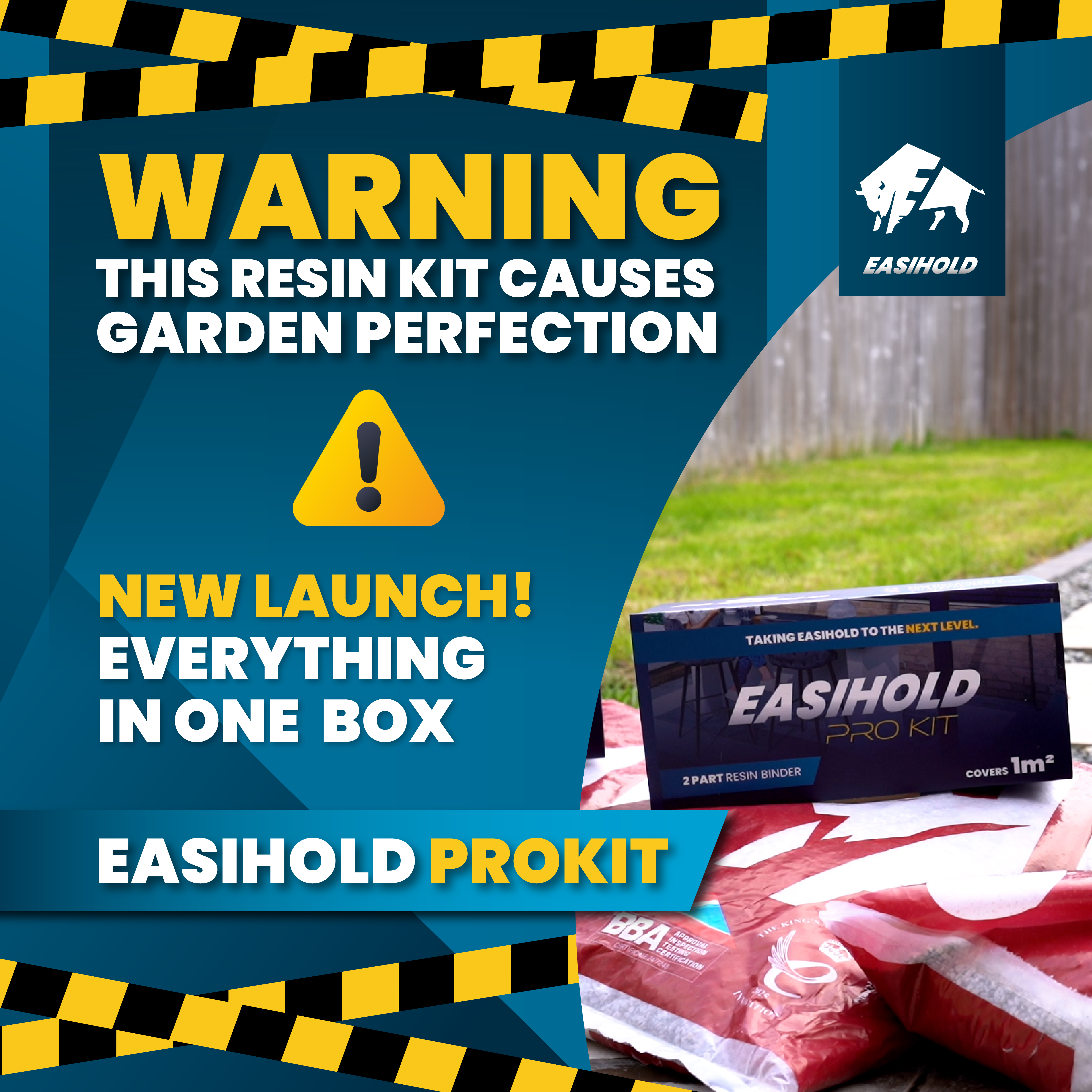 Introducing the Easihold Pro Kit: The Ultimate DIY Resin Solution for Your Garden