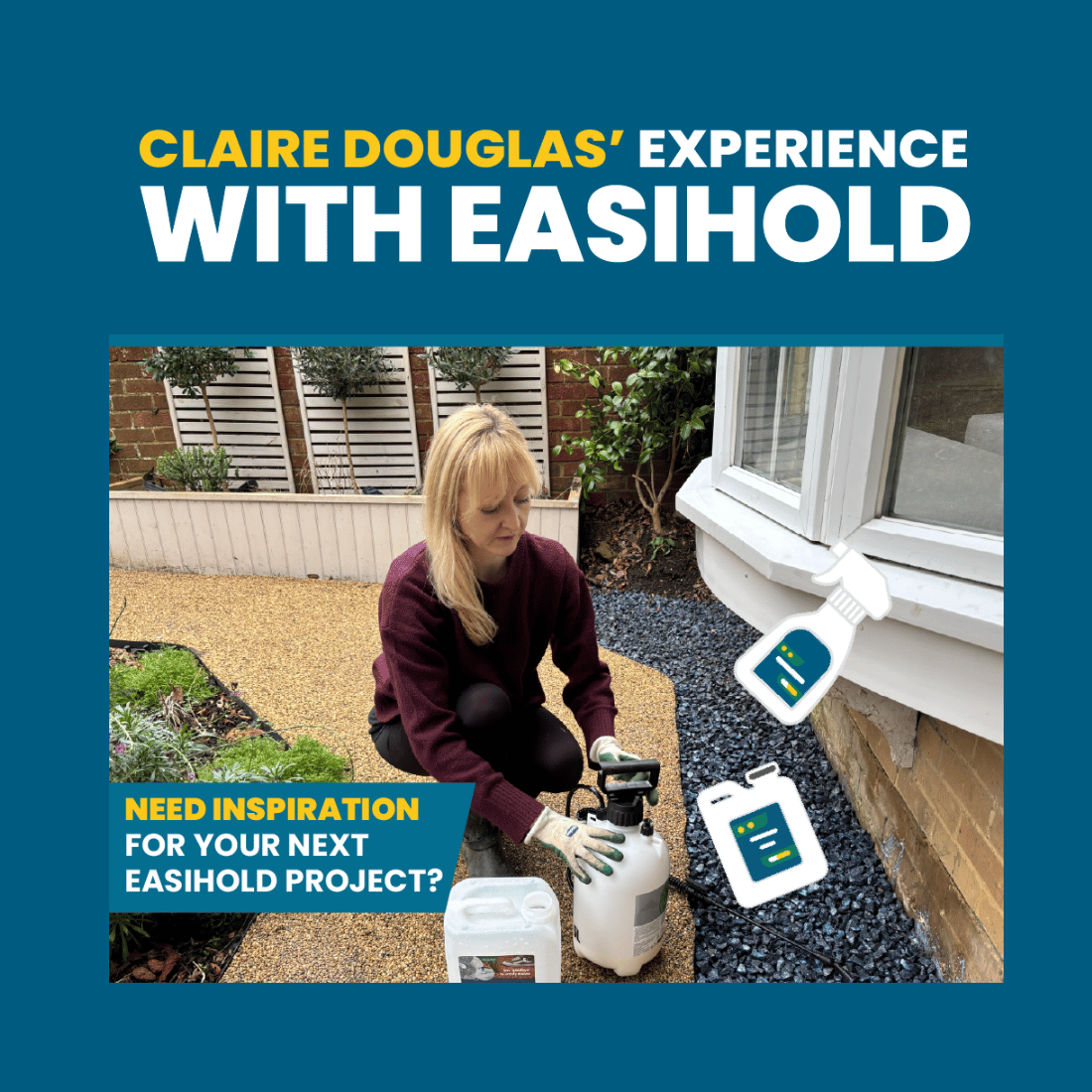 Transforming Decorative Stones Made Easy: Claire Douglas’ Experience with Easihold