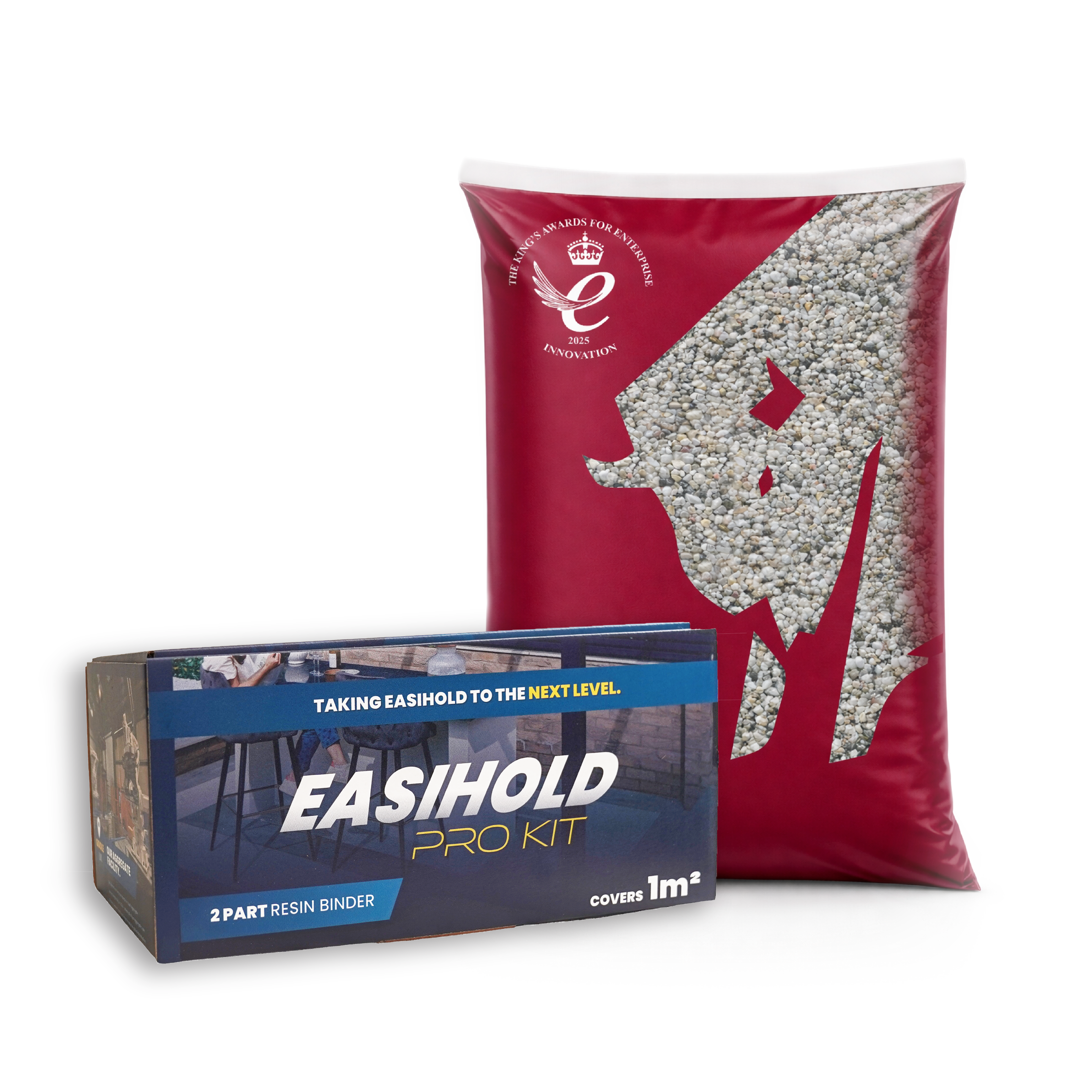 Easihold Resin Bound Gravel Kit 1m2 - Athena Quartz
