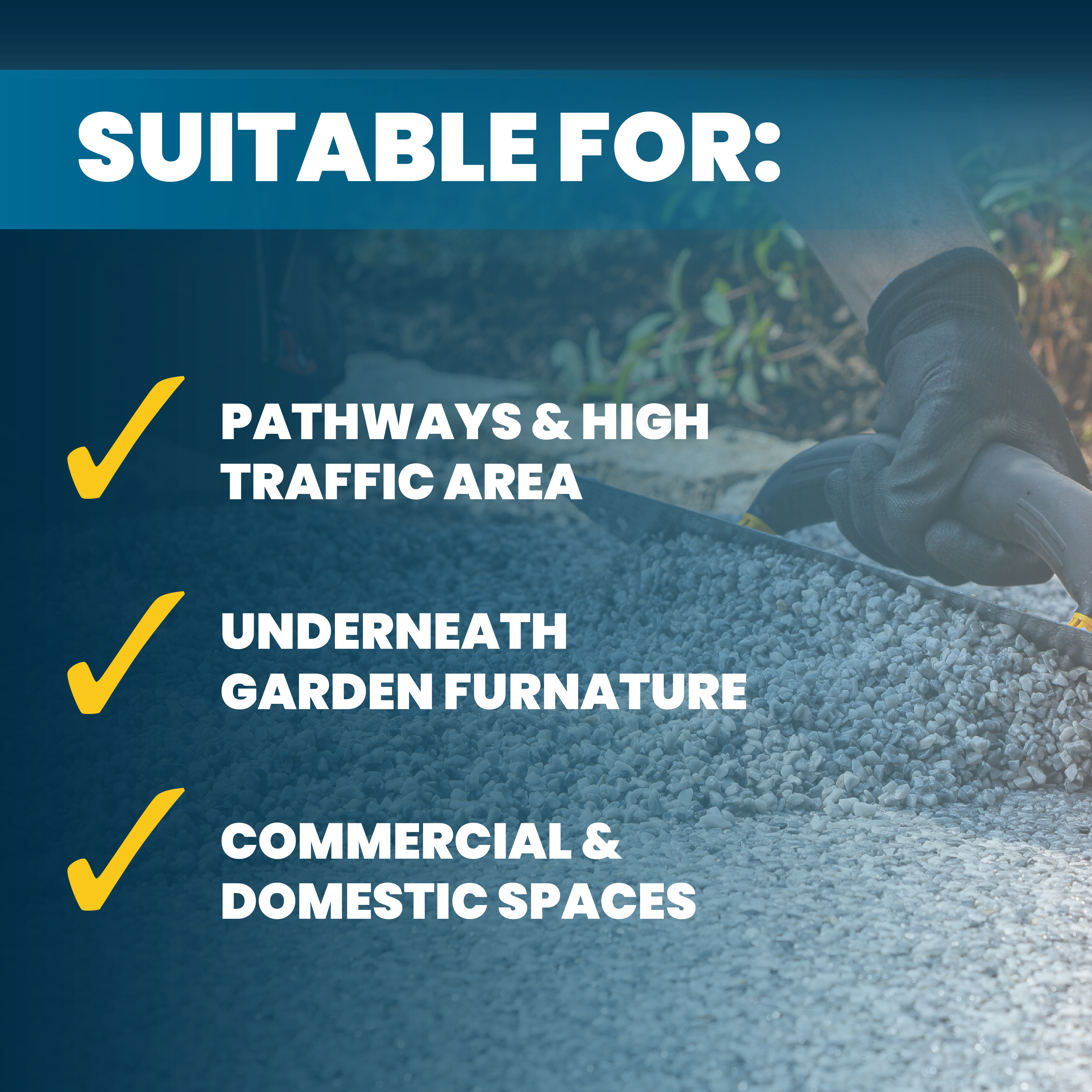 Easihold Resin Bound Gravel Kit 1m2 - Paloma Marble