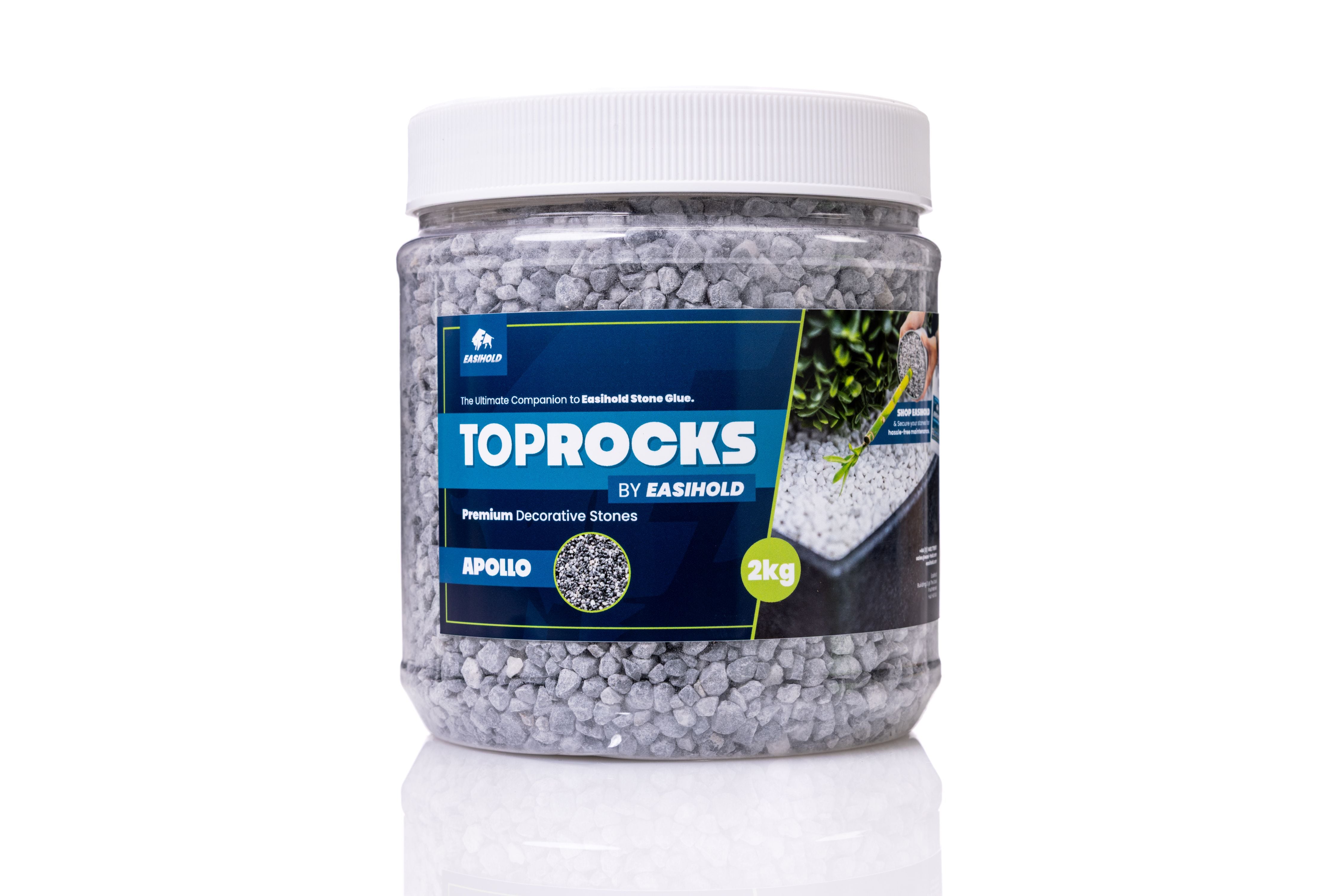 Easihold Top Rocks 2kg Apollo Grey
