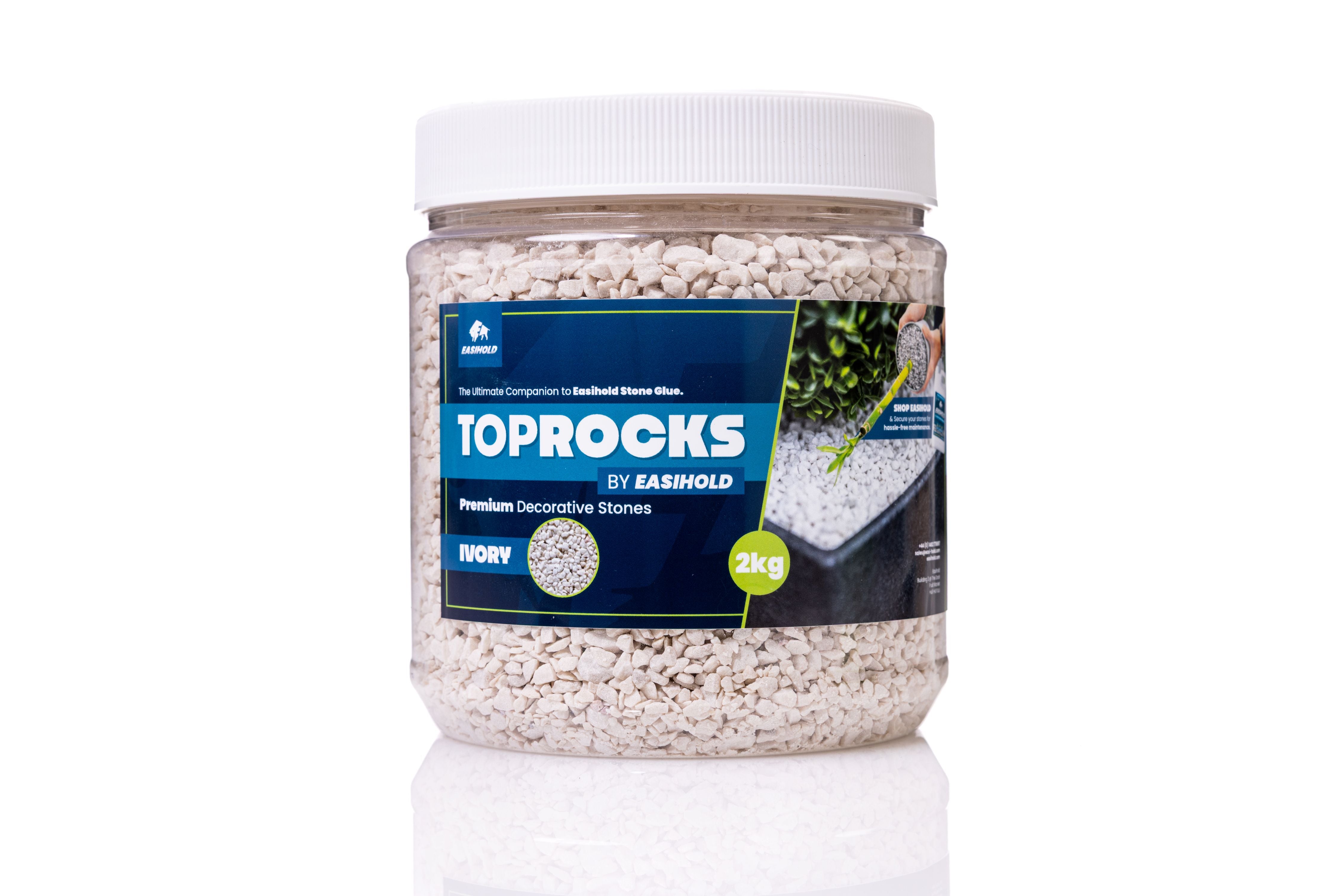 Easihold Top Rocks 2kg Ivory