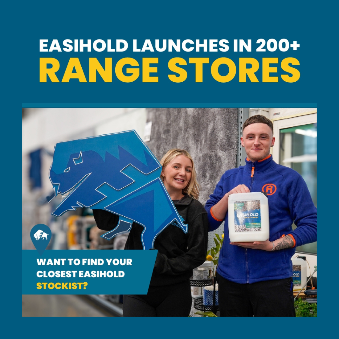 Easihold Expands Its Reach: Now Available in over 200 Range Stores Across the UK in 2025