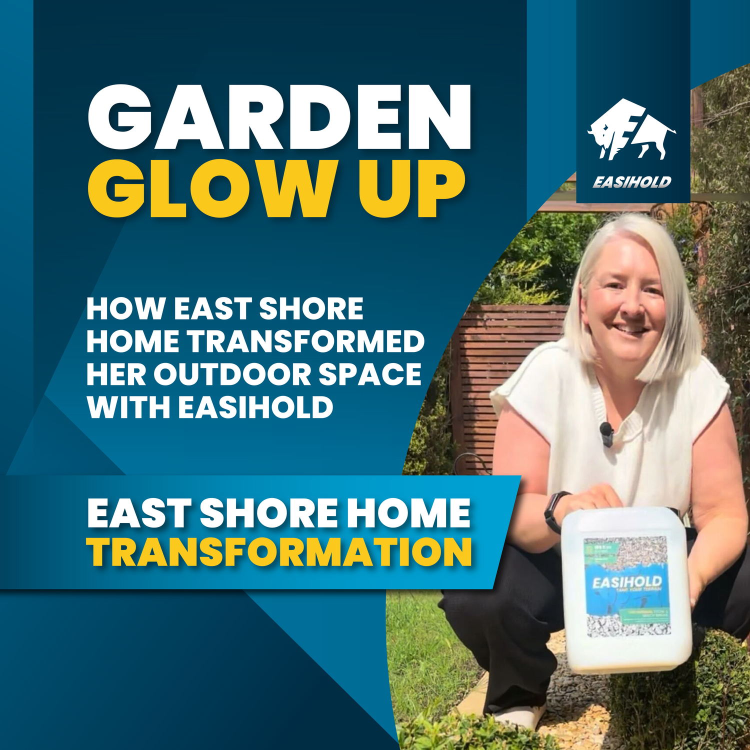 Garden Glow-Up: How East Shore Home Transformed Her Outdoor Space with Easihold