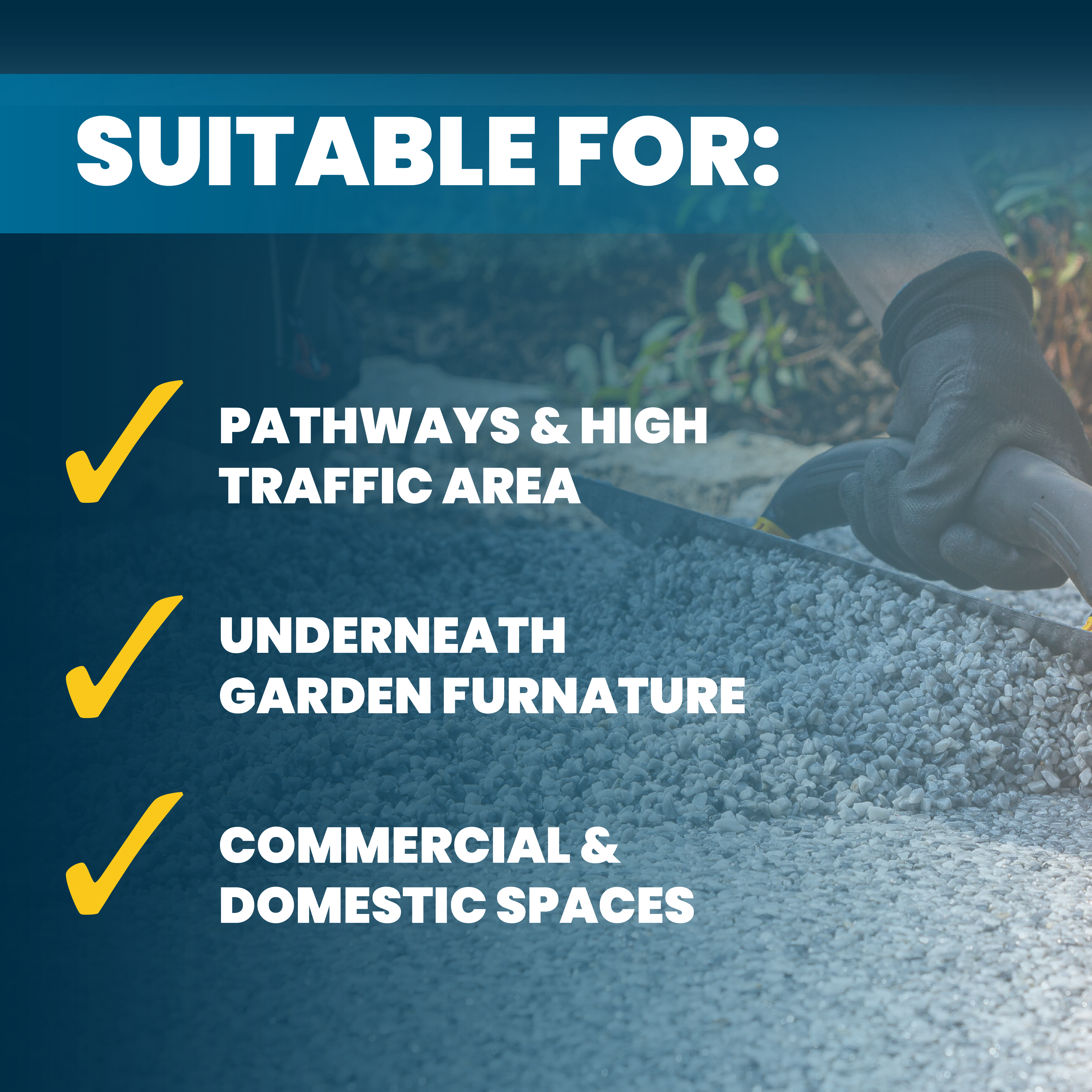 Easihold Resin Bound Gravel Kit 1m2 - Athena Quartz