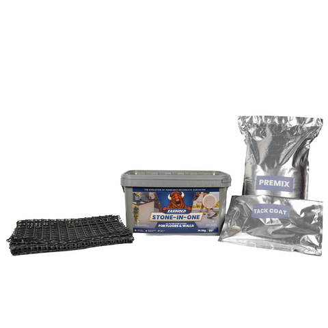 Easihold Stone-In-One Water-Based Resin Bound Surfacing Kit