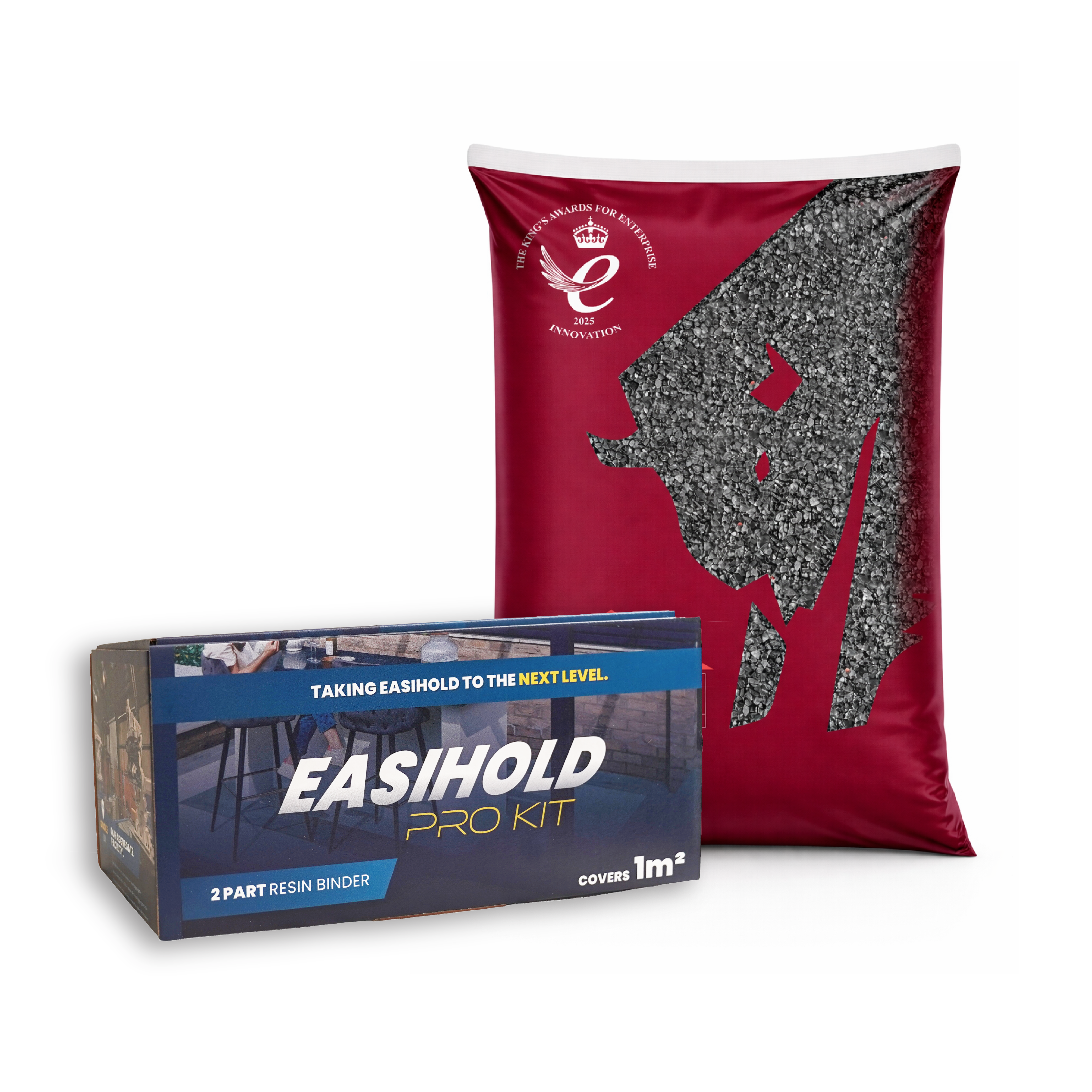 Easihold Resin Bound Gravel Kit 1m2 - Nero