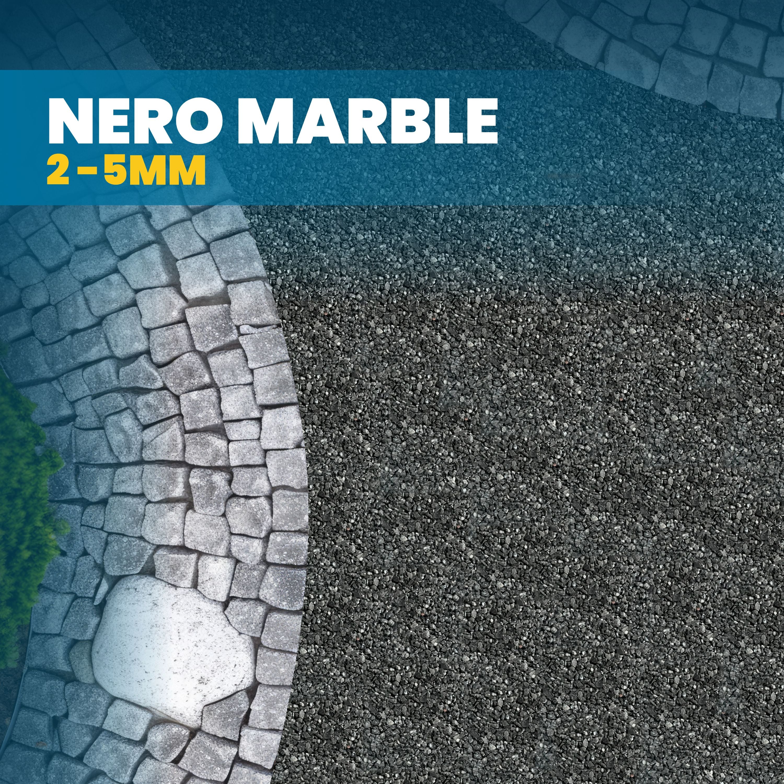 Easihold Resin Bound Gravel Kit 1m2 - Nero