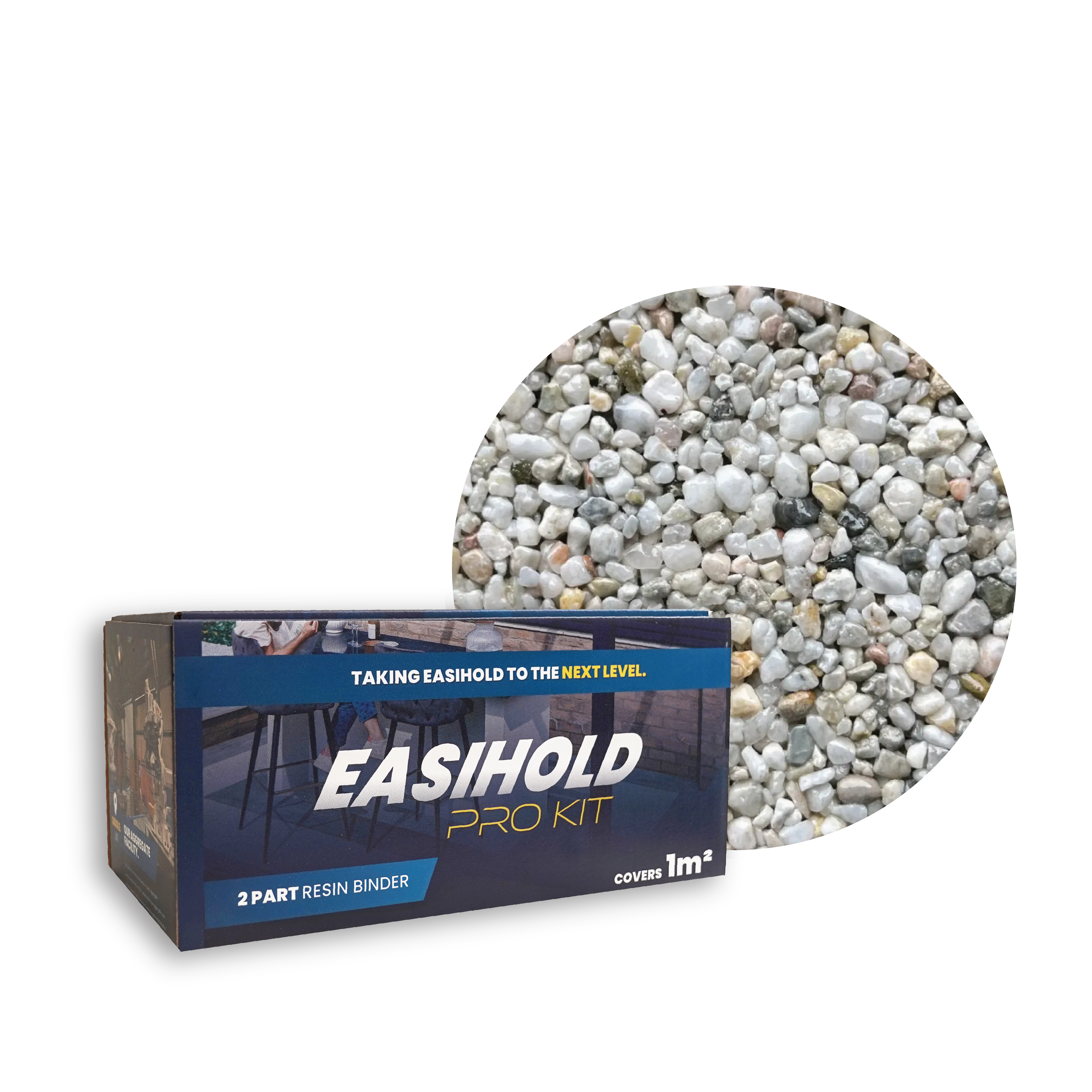 Easihold Resin Bound Gravel Kit 1m2 - Athena Quartz
