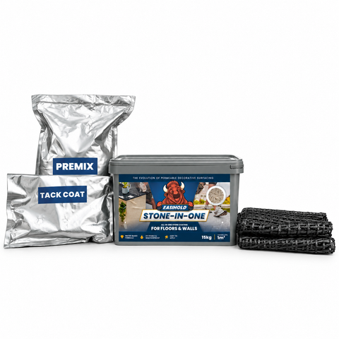 Easihold Stone-In-One Water-Based Resin Bound Surfacing Kit