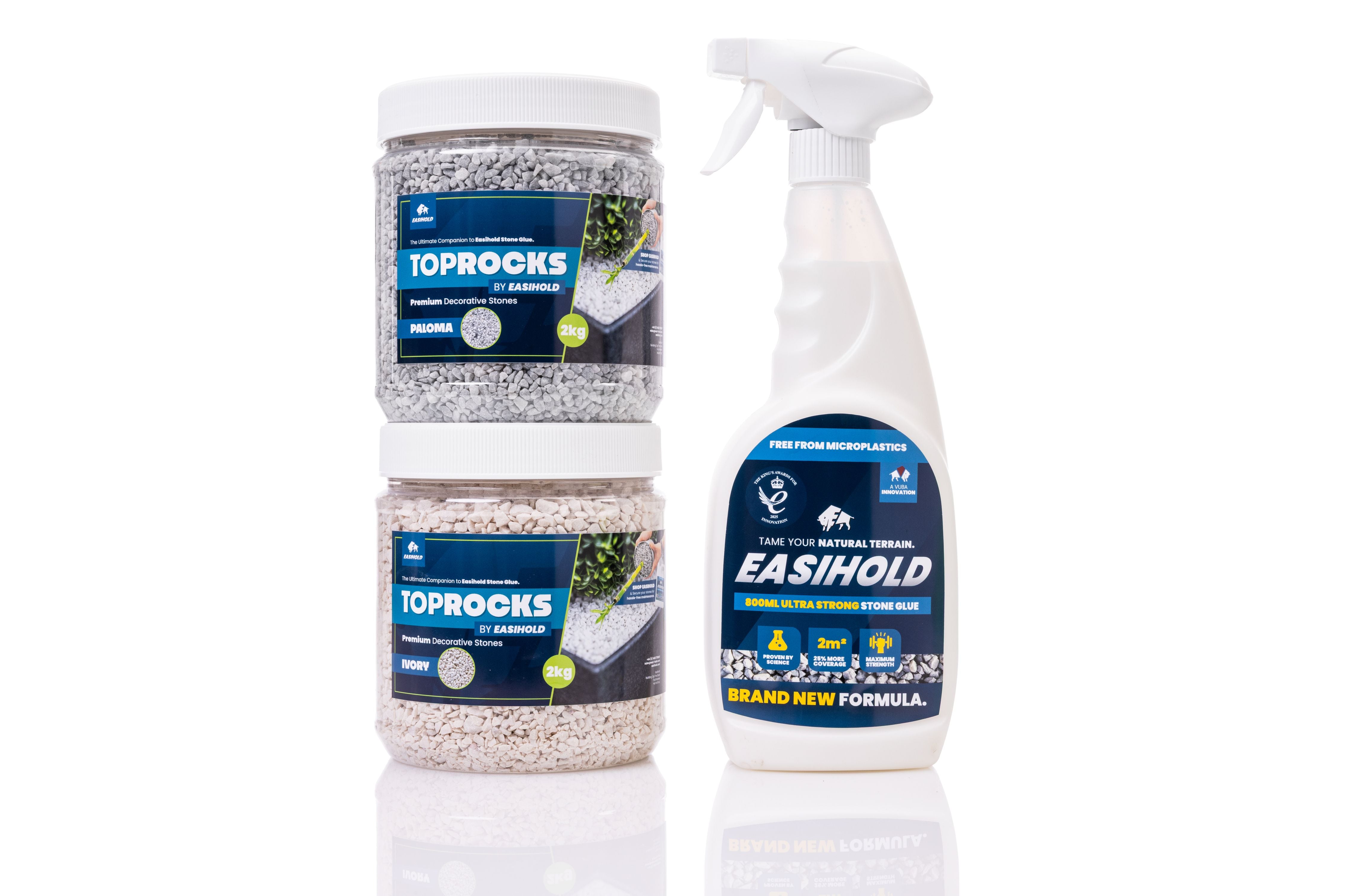 Easihold Top Rocks 2kg Paloma Marble