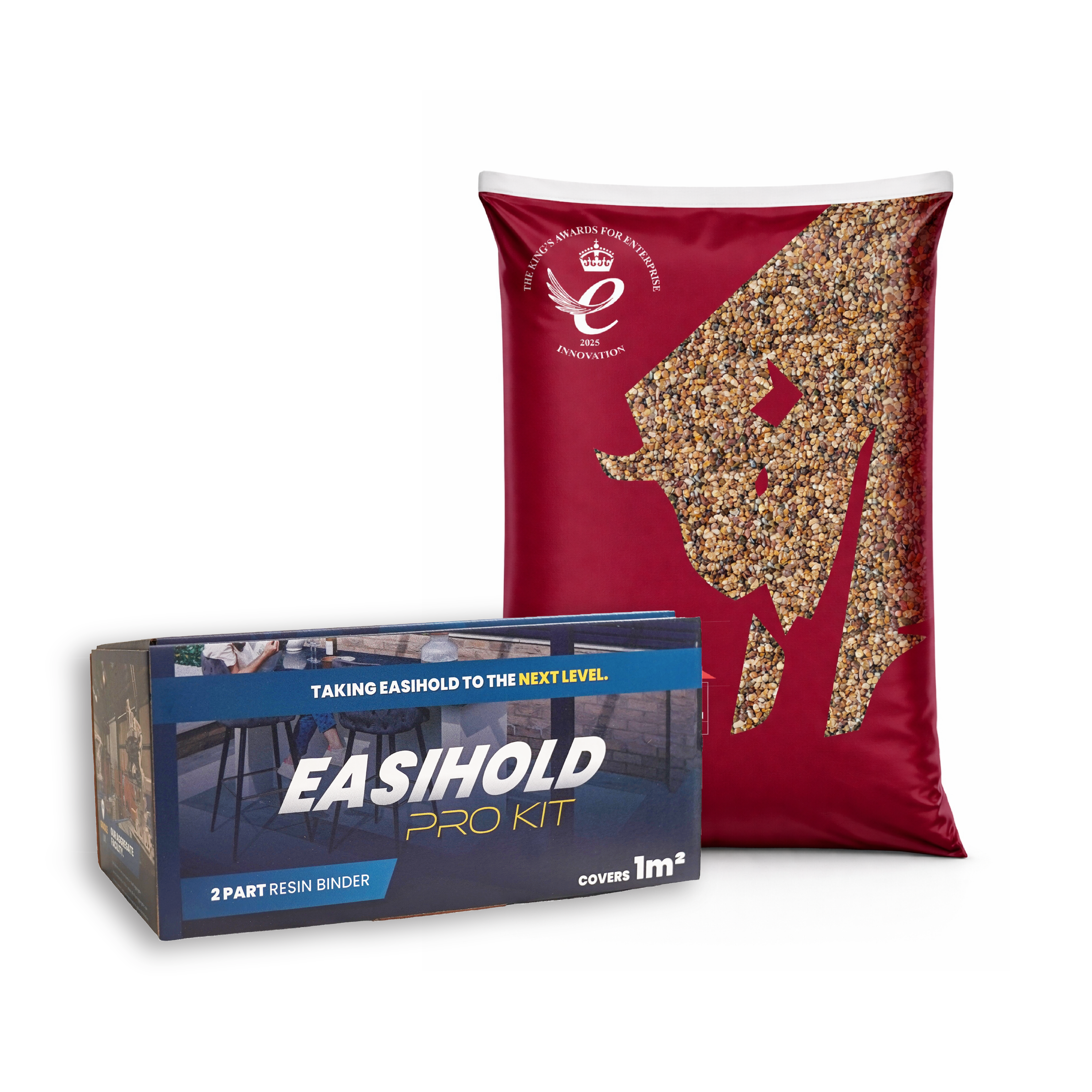 Easihold Resin Bound Gravel Kit 1m2 - Saxon Quartz